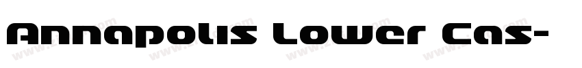 Annapolis Lower Cas字体转换